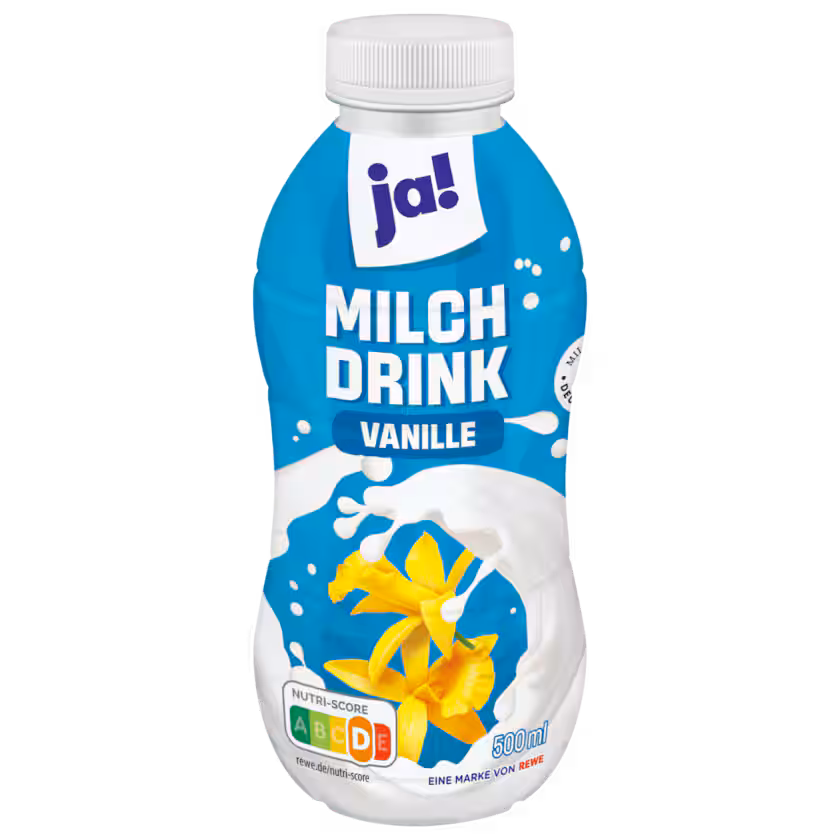 Ja! Milchdrink Vanille 0,5l EINWEG