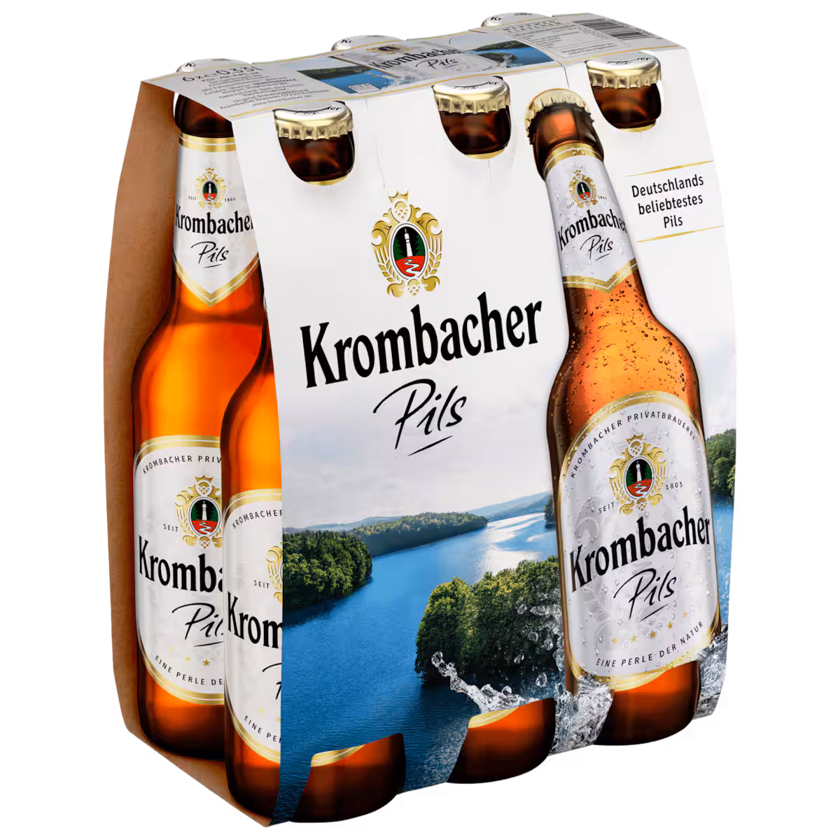 Krombacher Pils 6×0,33l MEHRWEG