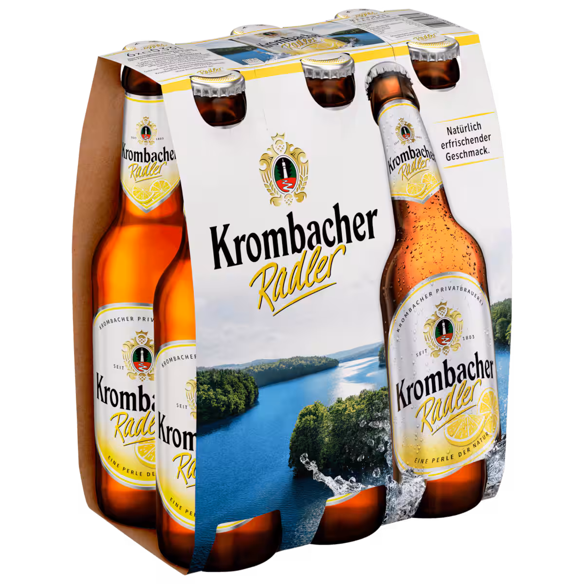 Krombacher Radler 6×0,33l MEHRWEG
