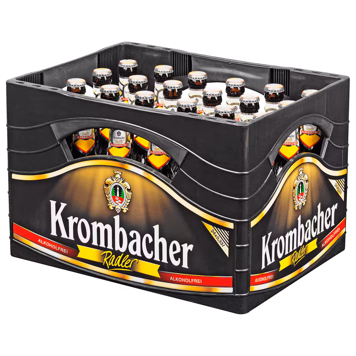 Krombacher Radler alkoholfrei 24×0,33l MEHRWEG