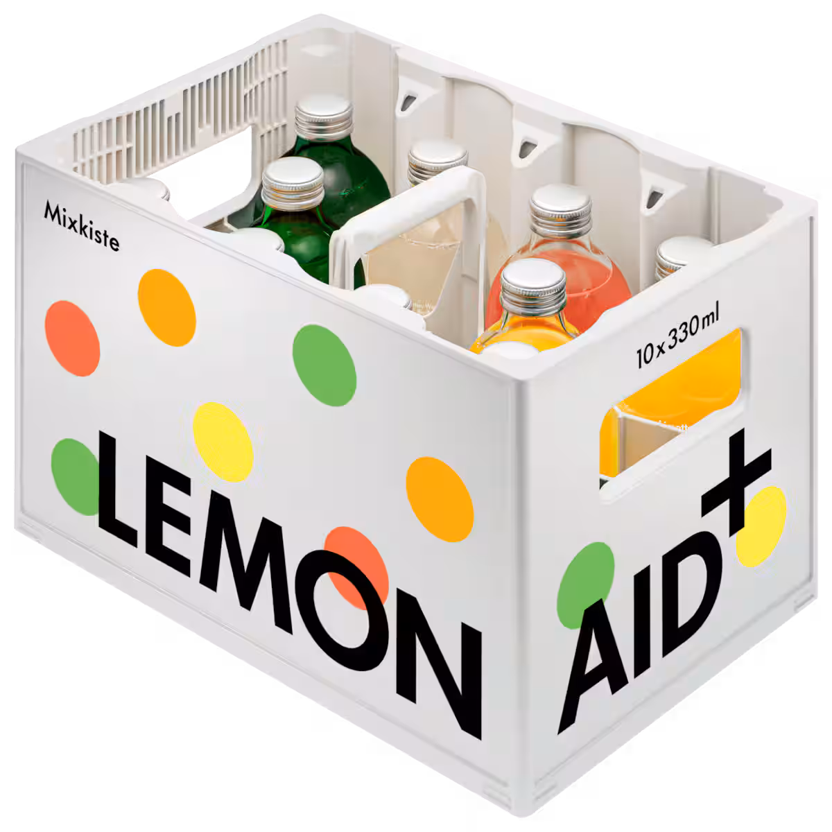 Lemonaid Bio Mixkiste 10×0,33l MEHRWEG