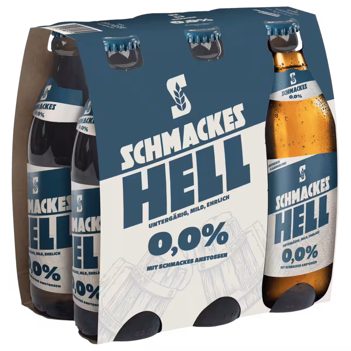 Schmackes Hell 0,0 % 6×0,33l MEHRWEG