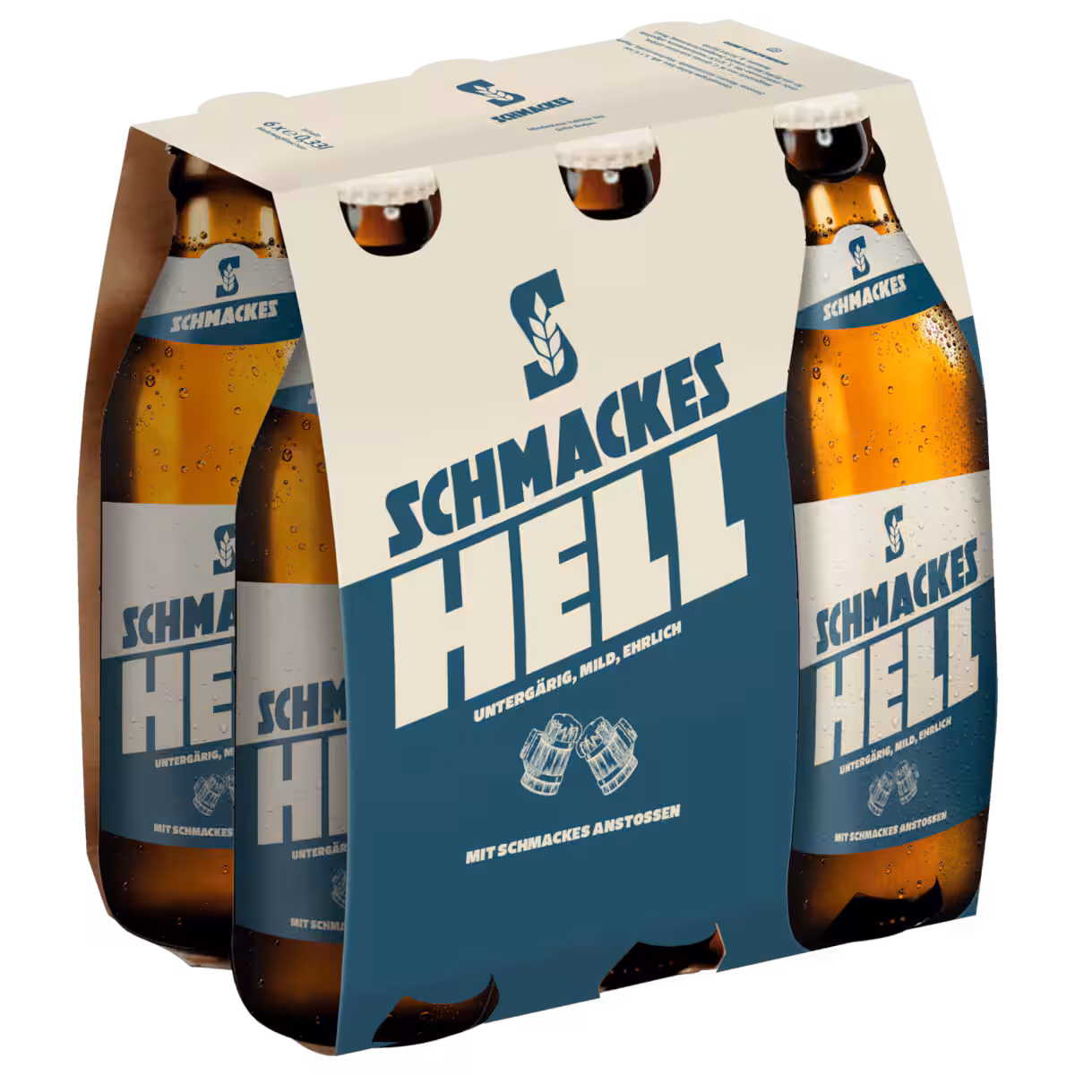 Schmackes Hell 6×0,33l MEHRWEG