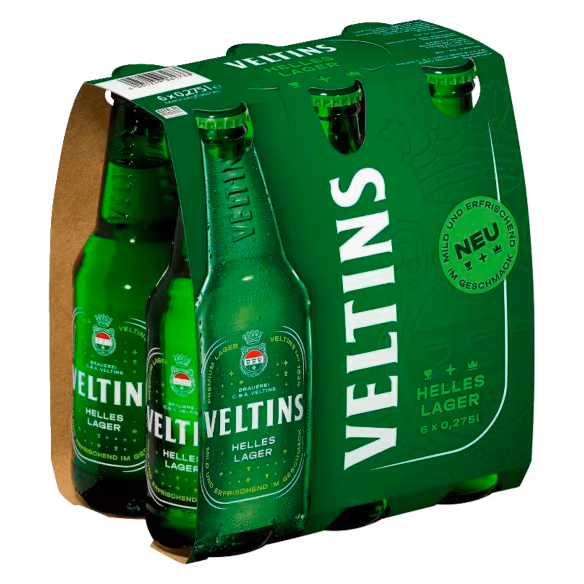 Veltins Helles Lager 6×0,275l MEHRWEG