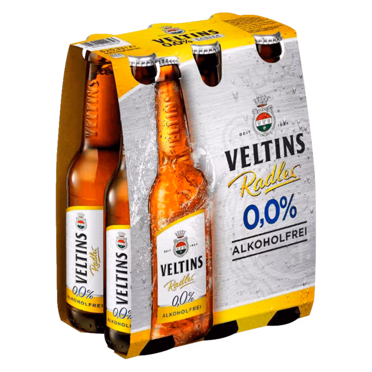 Veltins Radler alkoholfrei 6×0,33l MEHRWEG