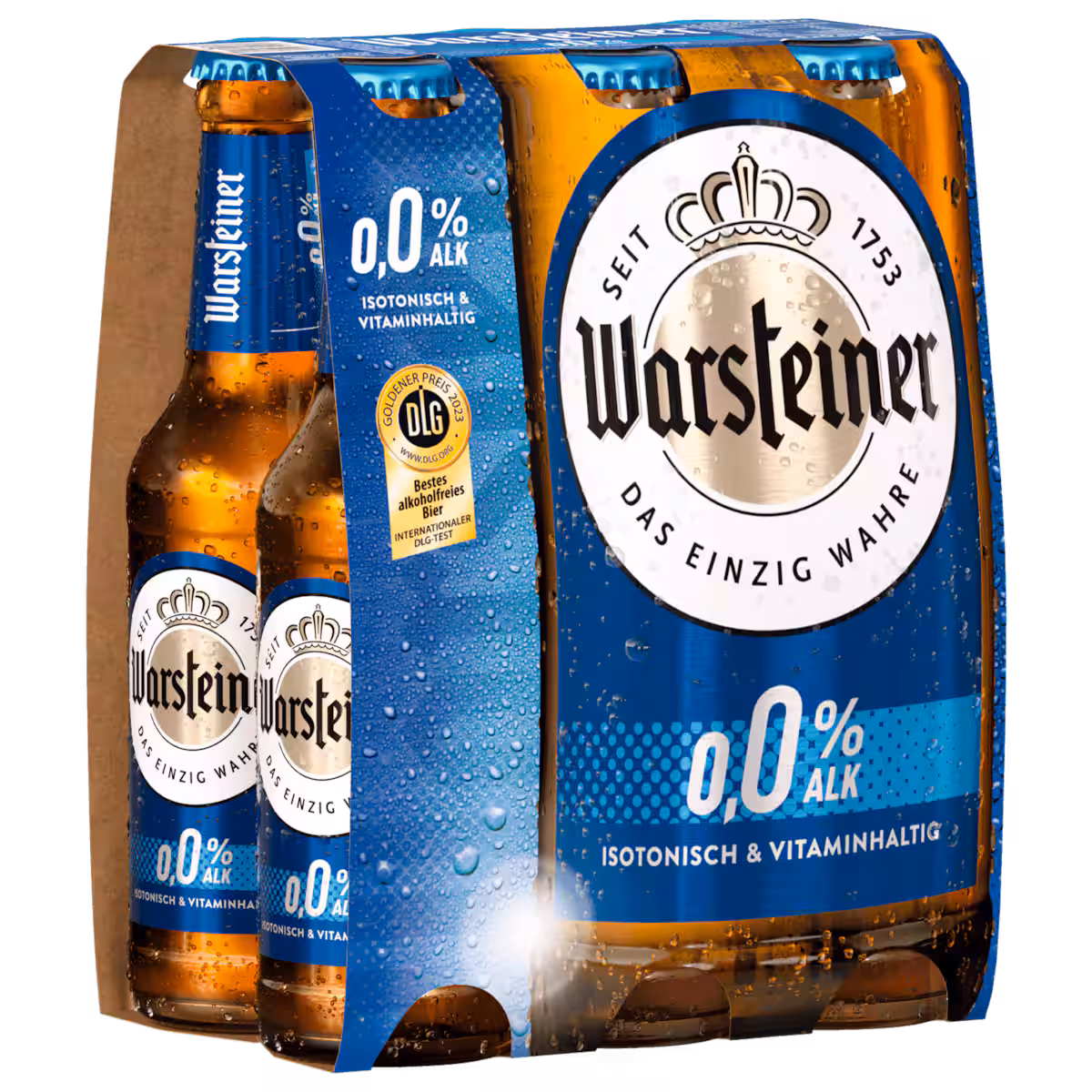 Warsteiner 0,0% alkoholfrei 6×0,33l MEHRWEG