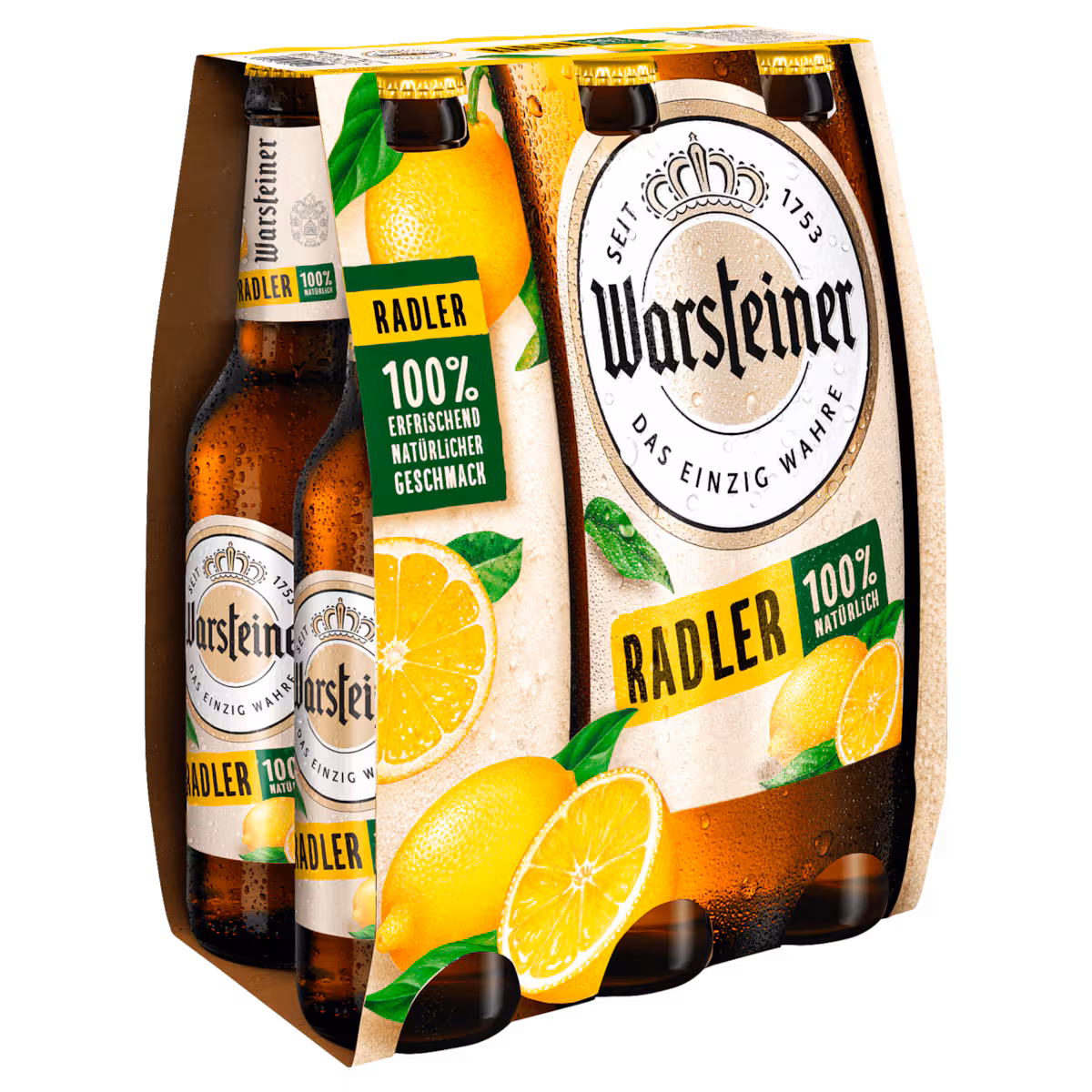Warsteiner Radler Zitrone 6×0,33l MEHRWEG