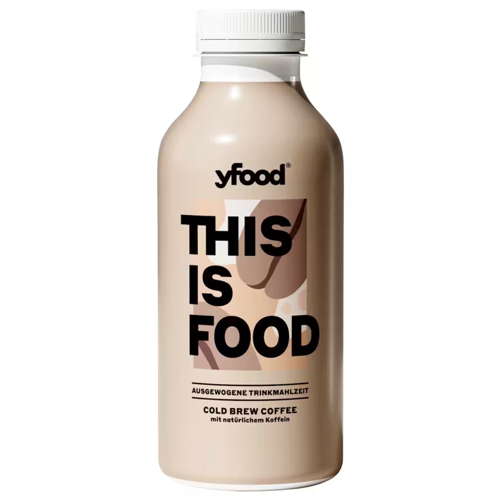 yfood Trinkmahlzeit Cold Brew Coffee 500ml EINWEG