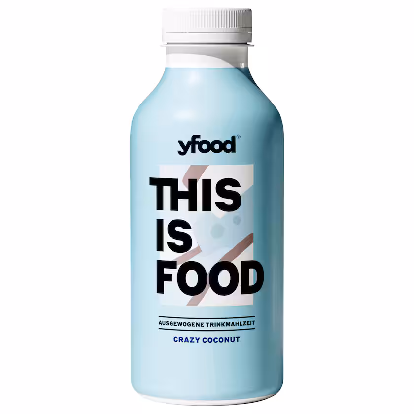yfood Trinkmahlzeit Crazy Coconut 500ml EINWEG
