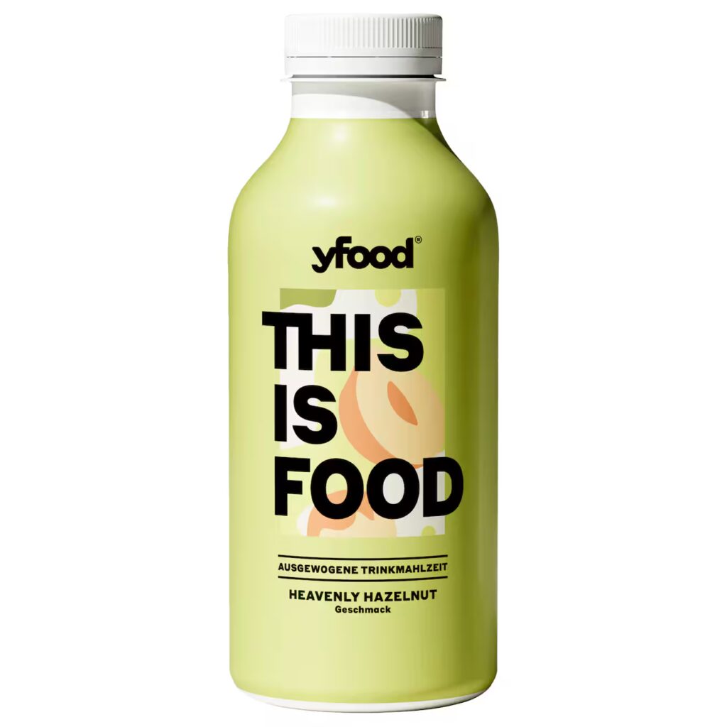 yfood Trinkmahlzeit Heavenly Hazelnut 500ml EINWEG